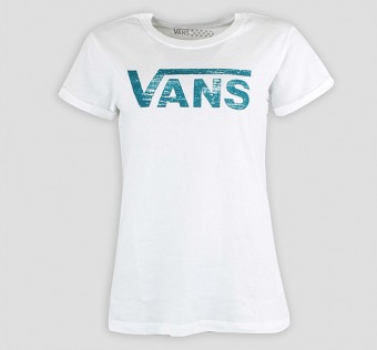 Dámské tričko VANS G Authentic Rock white/blue
