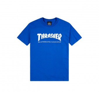 Triko Thrasher T-S Skate Mag Royal Blue