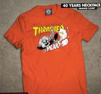 Thrasher triko 40 Years Orange 