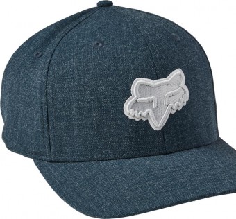 Pánská kšiltovka Fox Transposition Flexfit Hat Dark Indigo