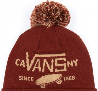 Čepice Vans Full Patch Pom russet 