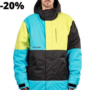 Pánská zimní bunda FUNSTORM JMS-04505 BRIAN Jacket yellow