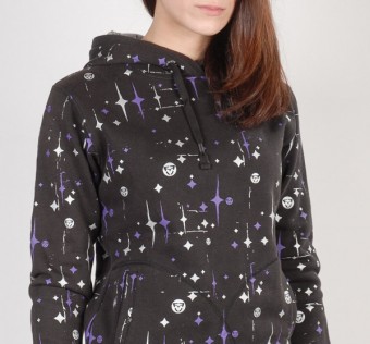 VEHICLE mikina NIGHT SKY BLACK