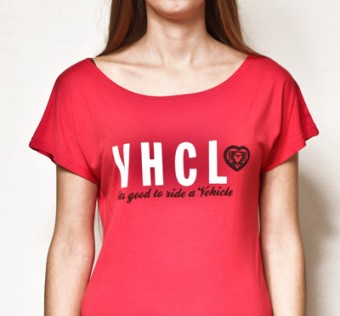 Dámské tričko VEHICLE CHARACTERA RED