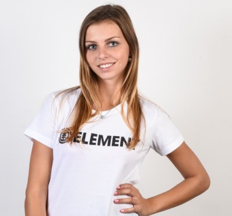 Dámské tričko ELEMENT triko ELEMENT LOGO WHITE
