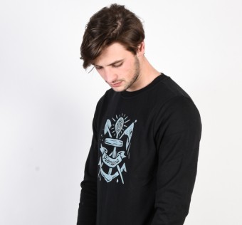 ELEMENT mikina PIONEERS FLINT BLACK