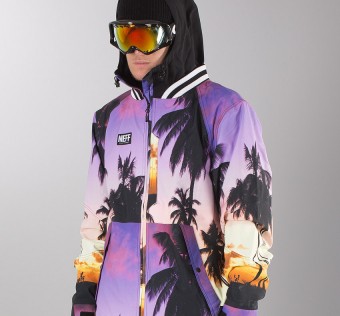 Zimní snowboardová bunda Neff Squad - Palms