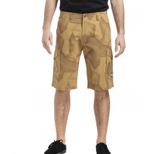 Kraťasy MEATFLY ICON 19 SHORTS D - SAND SHADE MONO