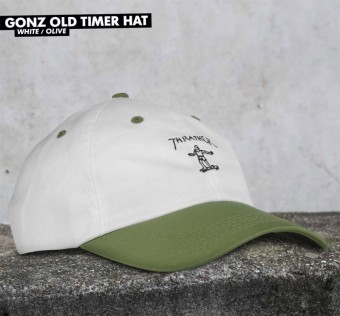 Kšiltovka GONZ OLD TIMER HAT White Olive Spring 2019