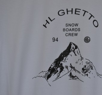 Tričko HL Ghetto - Snb crew white