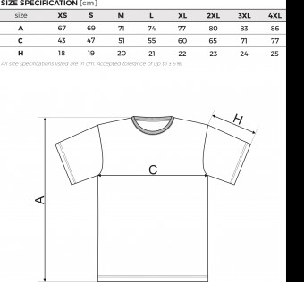 Tričko Kapybara wear - Teg white/black