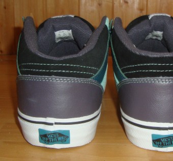 Boty VANS / TNT 2 Mid - Skateboard Shoes - Seafoam / Deep Sea / Black - 10 UK / 11 US / EUR 44,5