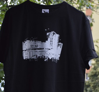 Tričko HL Ghetto - HL City black/white