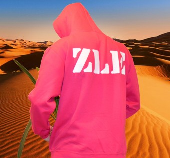 Skate mikina ZLE - fushia