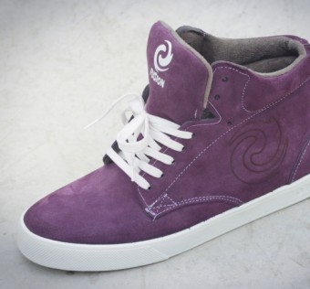 Skate boty FUS1ON Mocum High III BMX purple/white