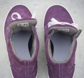 Skate boty FUS1ON Mocum High III BMX purple/white