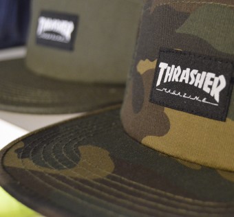 Kšiltovka Thrasher 5 Panel Camo