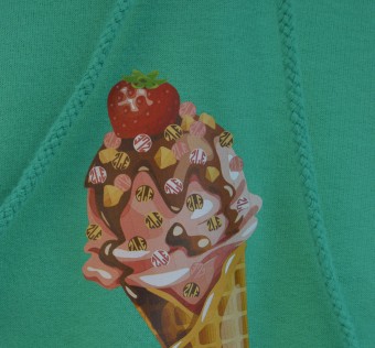Mikina ZLE! - ICE Cream (spring green)