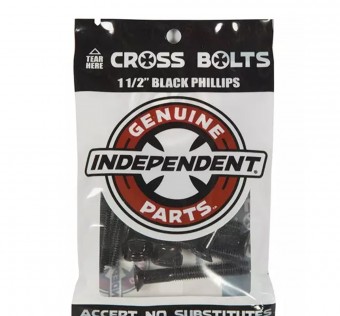 Šroubky INDEPENDENT - Genuine Parts Phillips Hardware 1.50in Black