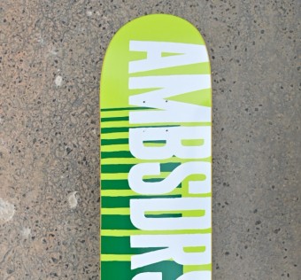 Deska Ambassadors STRIPES Lime '22