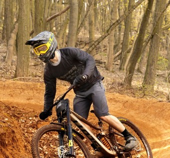 Bike rukavice Meatfly Basis, Black