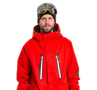 Pánská SNB & SKI bunda Meatfly Dodge Premium, Red