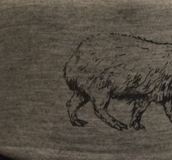 Čepice síťovka Kapybara Mesh – The Kapybara (black/grey)