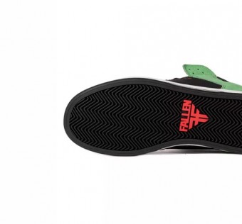 Boty FALLEN - Trooper True Fit Black Lime Red (Chris Cole) 
