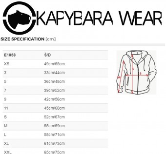 Dětská mikina Kapybara wear – Sketch renglan