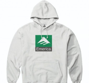 Mikina EMERICA Classic Combo Hoodie BONE