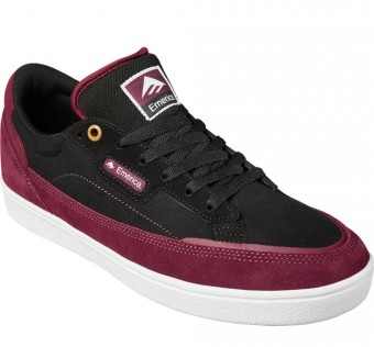 boty EMERICA Gamma X Independent BLACK/RED