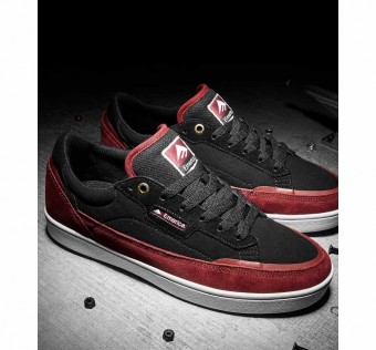 boty EMERICA Gamma X Independent BLACK/RED