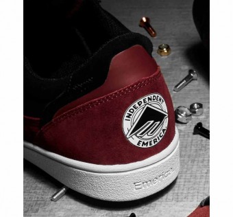boty EMERICA Gamma X Independent BLACK/RED