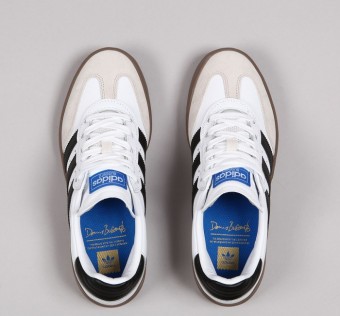 Adidas Busenitz Vulc Samba White Black 43,5