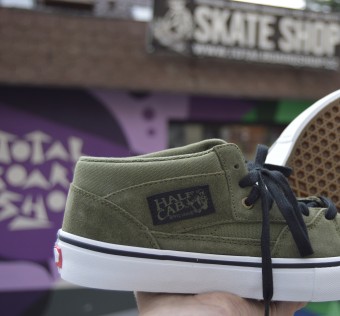 Boty Vans half cab pro wint  - winter moss/black