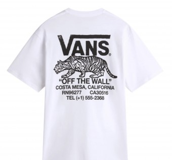 Tričko VANS sneaky SS white